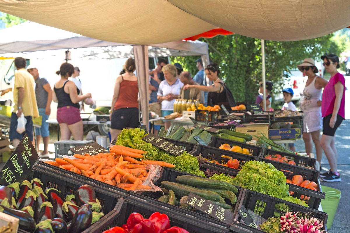 Où faire le marché en Ardèche ?